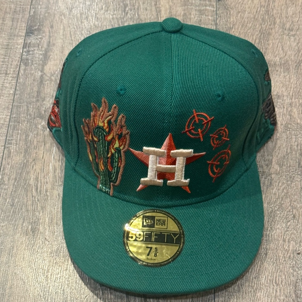 Houston astros fitted cap